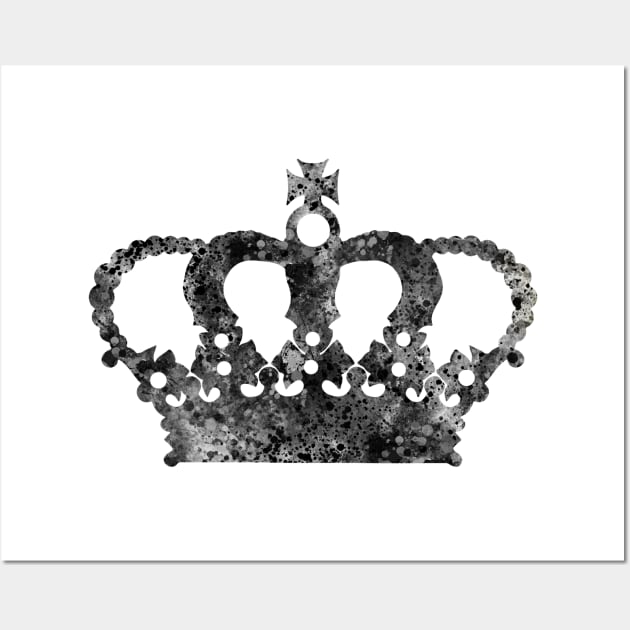 King Crown Wall Art by RosaliArt